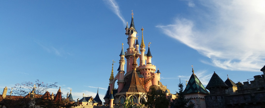 chateau de disneyland
